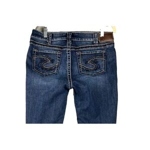Silver Jeans Suki Jegging Women's Size 31/29 (READ) Faux front packets Med Wash